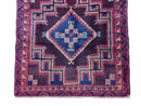 2'11" X 4'6" Vintage Handmade Tribal Wool Rug Balouchi Rug Afghan Rug Geometric