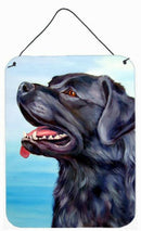 Black Labrador Retriever Wall or Door Hanging Prints 7389DS1216