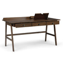 Rylie - Desk - Natural Aged Brown by HouseOfZazla