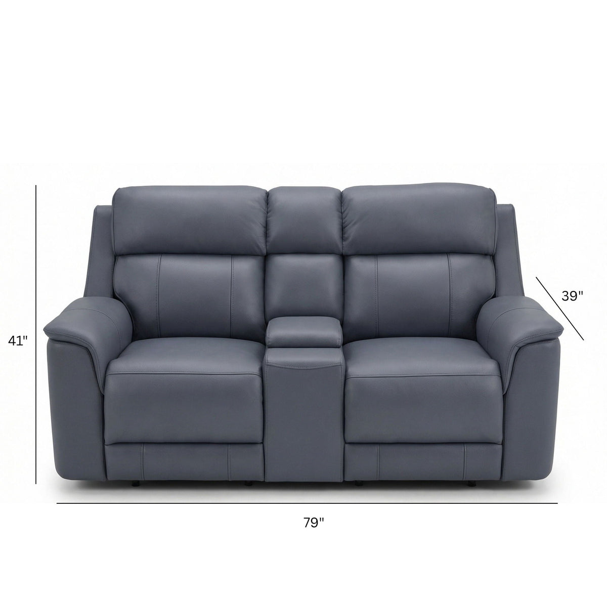 Oslo - Dual Power Reclining Loveseat With Console, photo 14 of 24