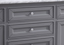 South Bay 72" Bathroom Vanity Gray