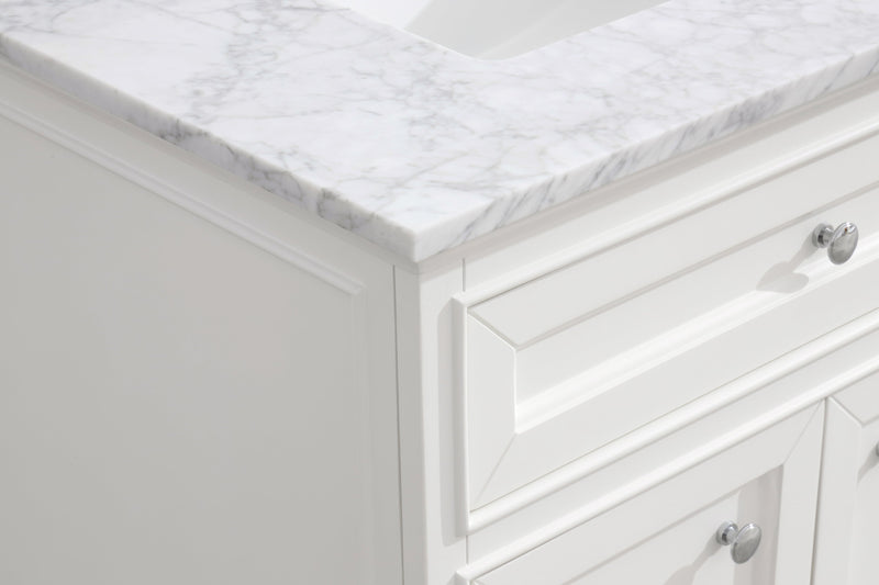 South Bay 72" Bathroom Vanity White