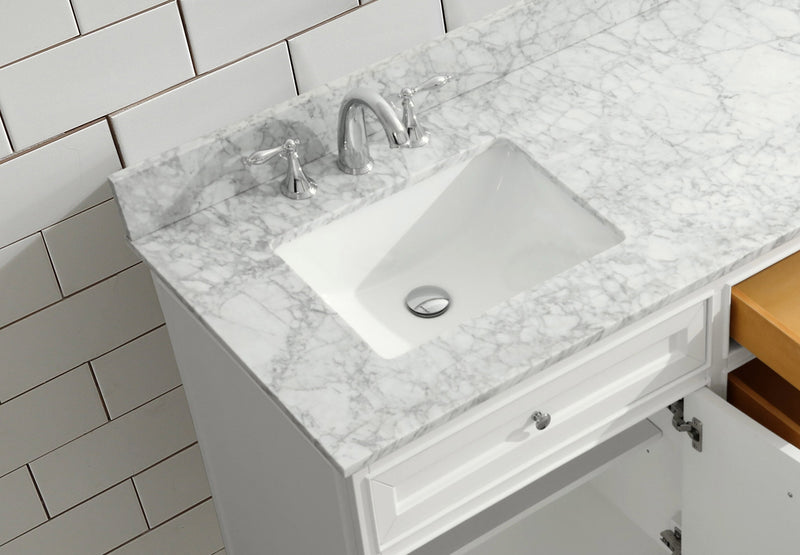 South Bay 72" Bathroom Vanity White