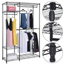 Portable Steel Closet Hanger Storage Rack Organizer by DirectDeals