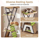 73 Inch Multi-level Cat Tree for Indoor Cats with Elevated Perch and Large Condo by LJGDeals