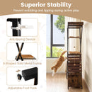 73 Inch Multi-level Cat Tree for Indoor Cats with Elevated Perch and Large Condo by DirectDeals