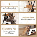 73 Inch Multi-level Cat Tree for Indoor Cats with Elevated Perch and Large Condo by LJGDeals