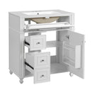 Bathroom Vanity Cabinet With Sink, Soft Close Doors With Door Organizer by Unique Piece Furniture