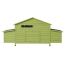 11.12 ft² Large Wooden Chicken Coop with Nesting Boxes & Perch by HouseOfZazla