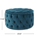 Modern Glam Ottoman Velvet by HouseOfZazla