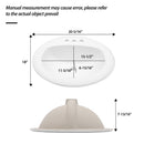 20.3 Inch Drop-In Bathroom Sink by HouseOfZazla