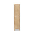Arden - 2 Door Bookcase Storage Cabinet - Natural by HouseOfZazla