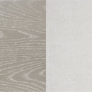 Colwood - Upholstered Curved With Channel Tufting And Slender Tapered Legs - Silver Gray by HouseOfZazla