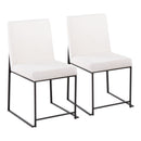 Fuji - Contemporary Modern Elegance With High Back Dining Chair (Set of 2) by HouseOfZazla