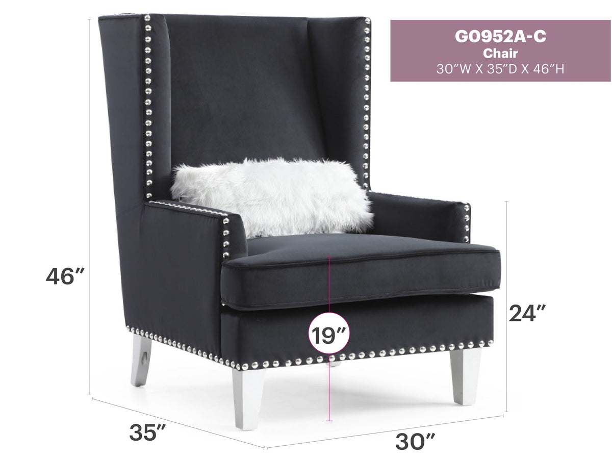 Elegant Traditional Accent Chair, photo 10 of 16
