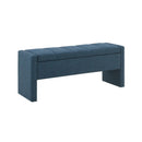 Modern Upholstered Large Bed End Bench With Storage by Unique Piece Furniture