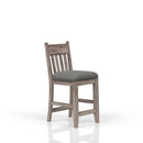 Counter Stool (Set of 2) - Gray by HouseOfZazla