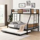 Modern Metal Bunk Bed With Dual Side Ladder And Metal Desig by Unique Piece Furniture