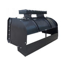 74-Inch Heavy-Duty Skid Steer Trip Edge Snow Pusher Attachment (SAK34098)