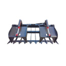 74-Inch Heavy-Duty Skid Steer Root Grapple Bucket Attachment (SAK65741)