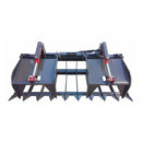 74-Inch Premium Heavy Duty Skid Steer Root Grapple Bucket Attachment (94621873)