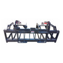 74-Inch Premium Heavy Duty Skid Steer Root Grapple Bucket Attachment (94621873)