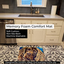Boykin Spaniel Memory Foam Kitchen Mat Machine Washable Anti-Fatigue Cushion Comfort Bath or Kitchen Rug