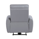 Jeromie - Power Motion Recliner With USB Port - Gray by HouseOfZazla
