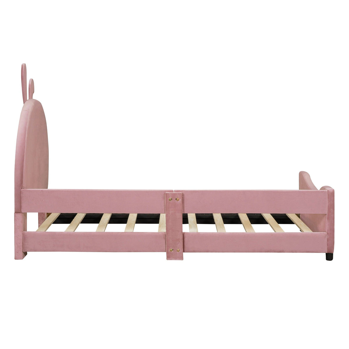 Upholstered Daybed With Rabbit Ear Shaped Headboard, photo 4 of 7