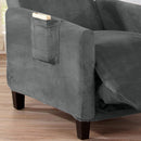 Velvet Stretch Slipcover - Gale Collection by Great Bay Home