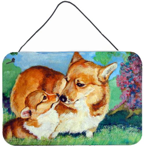 Corgi Momma's Love Wall or Door Hanging Prints 7412DS812