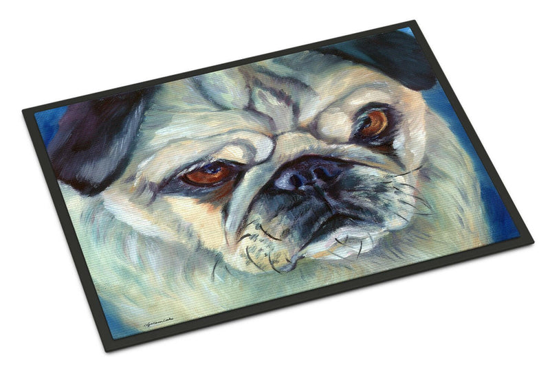 Pug in Thought Indoor or Outdoor Mat 18x27 7422MAT