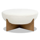 Bali - Round Upholstered Ottoman by HouseOfZazla