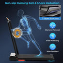 Home Fitness & Relaxation Set - 3 in 1 Folding Treadmill and Modern Accent Chair by LJGDeals
