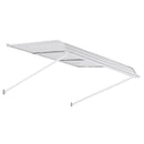 Window Awning Door Canopy 48x42 in Aluminum Alloy