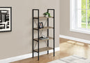 Bookshelf, Bookcase, 4 Tier, Office, Bedroom, Contemporary, Modern