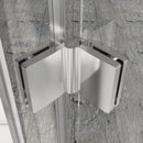 Bifold Frameless Shower Door With Tempered Clear Glass by HouseOfZazla