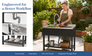Stainless Steel Utility Sink, Freestanding Sink by HouseOfZazla