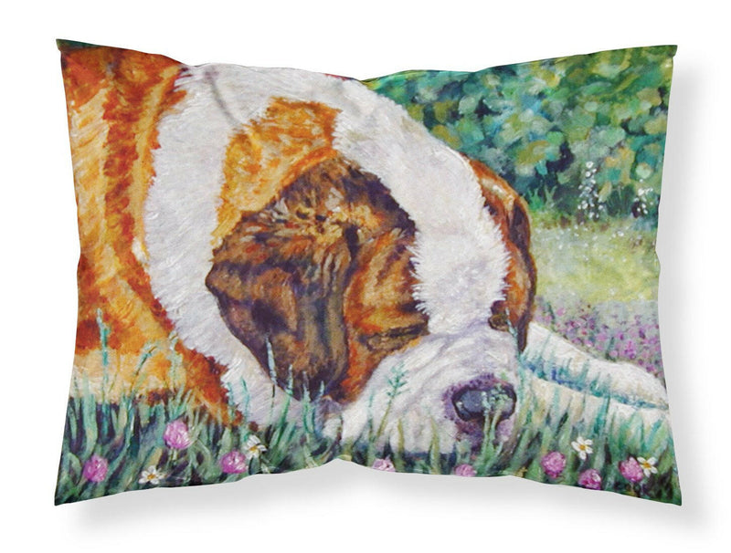 Saint Bernard Naptime Fabric Standard Pillowcase 7445PILLOWCASE