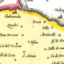 Vintage Map of Cremona, Italy 1665