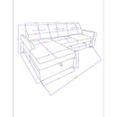 Montana - Sofabed With Storage - Gray