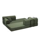 Convertible Sleeper Sofa Bed, Floor Lounge Couch For Living Room by HouseOfZazla