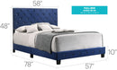 Luxurious Upholstered Bed by HouseOfZazla