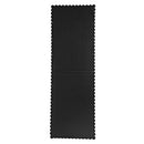 Full Length Mirror With Metal Beaded Frame, Rectangular Oversized Mirror For Living Room Bedroom - Black