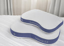 BedGear Balance Cuddle Curve 3.X Pillow, White