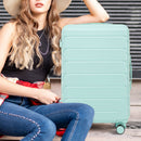 3 Pieces Set 20" / 24" / 28" Spinner Wheel Luggage With Combination Lock by HouseOfZazla