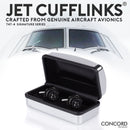 JET CUFFLINKS - CRAFTED FROM THE MIGHTY BOEING 747 by Concord Aerospace