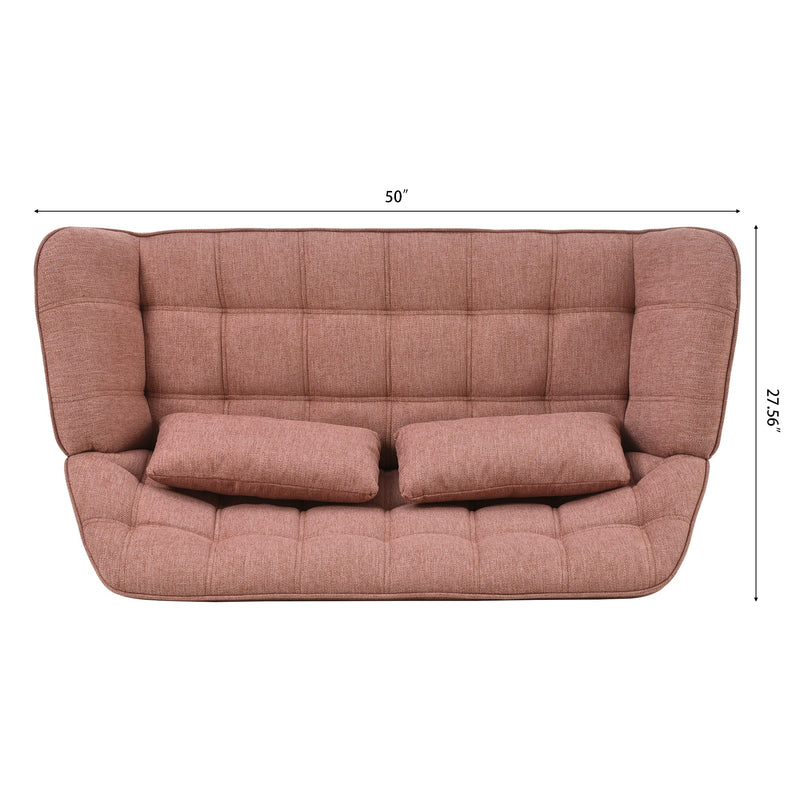 50" width Loveseat sofa - Ergonomic with pillow