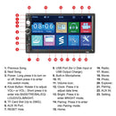 7-Inch Touchscreen Car Stereo with Bluetooth & Backup Camera