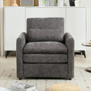 Cozy Upholstered Cushion Armchair For Living Room